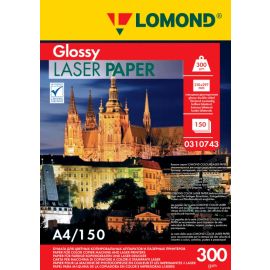 300 г/м2, DS Glossy CLC Paper- глянцевая фотобумага для полноцветной лазерной печати 300 г/м2, А4, 150 листов, 0310743