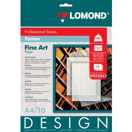 Lomond Шотландка/Tartan, Глянцевая, 200 г/м2, А4, 10 листов, 0922041