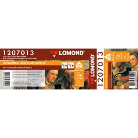 LOMOND XL Natural Canvas Dye - холст для струйной печати, ролик (1067мм*10м), 400 мкм, 1207013